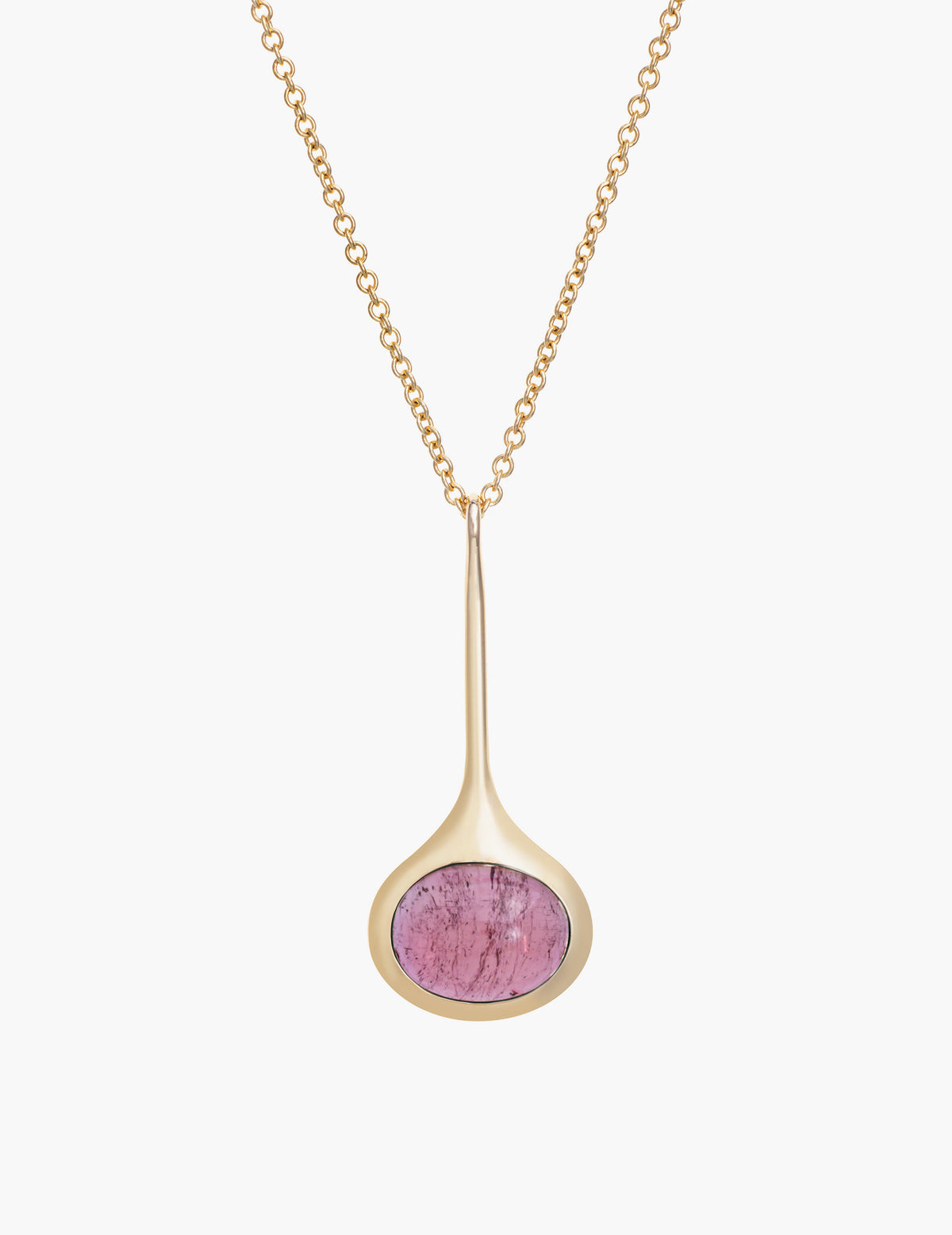 Pink Tourmaline Pendant