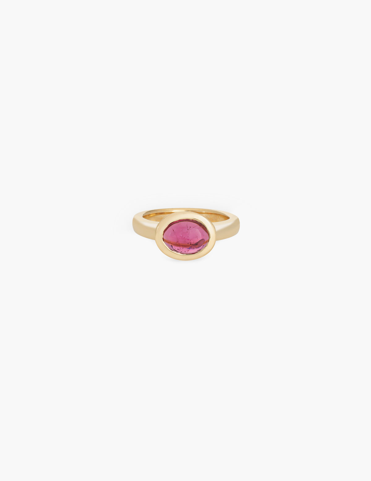 Tourmaline Cabochon Ring